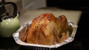 How to cook a turkey in a disposable pan