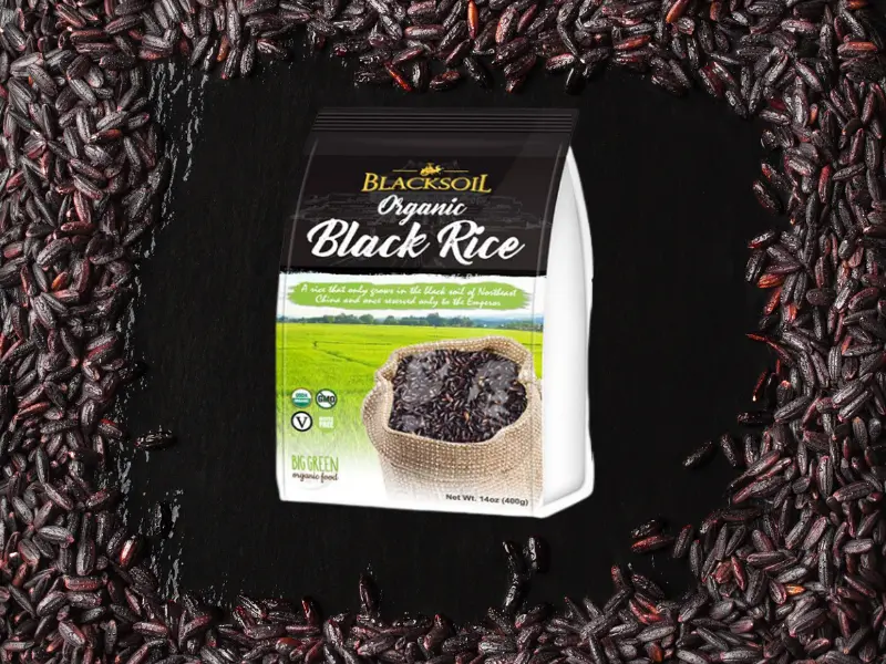 Big Green BlackSoil Organic Best Black Rice