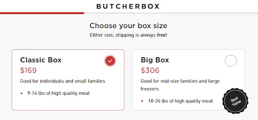 ButcherBox subscription plans