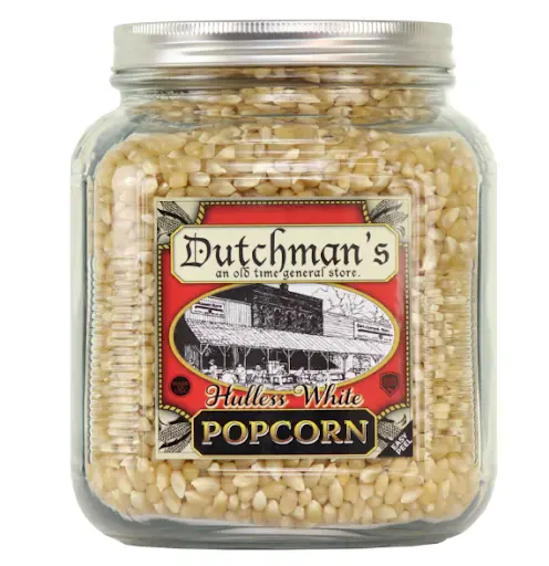 Dutchman’s White Popcorn Kernels 