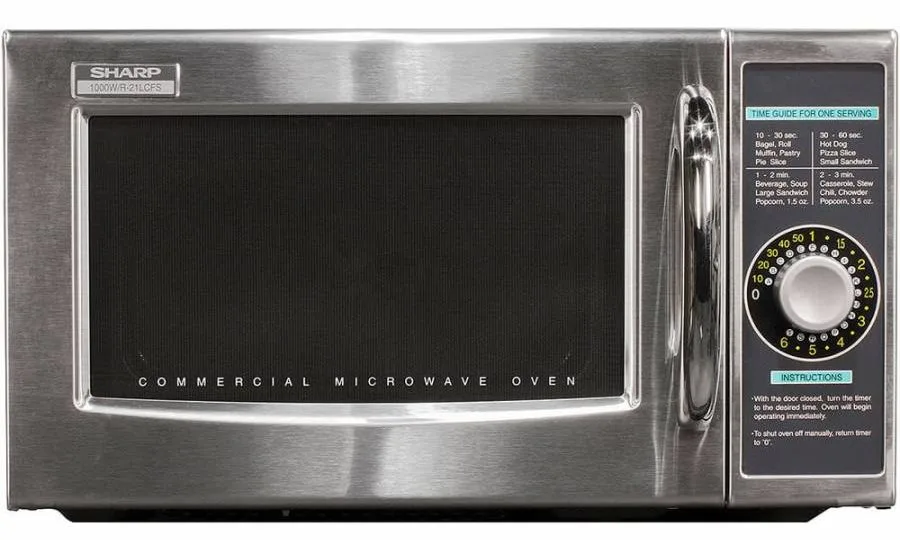 Sharp R-21LCFS Commercial Microwave