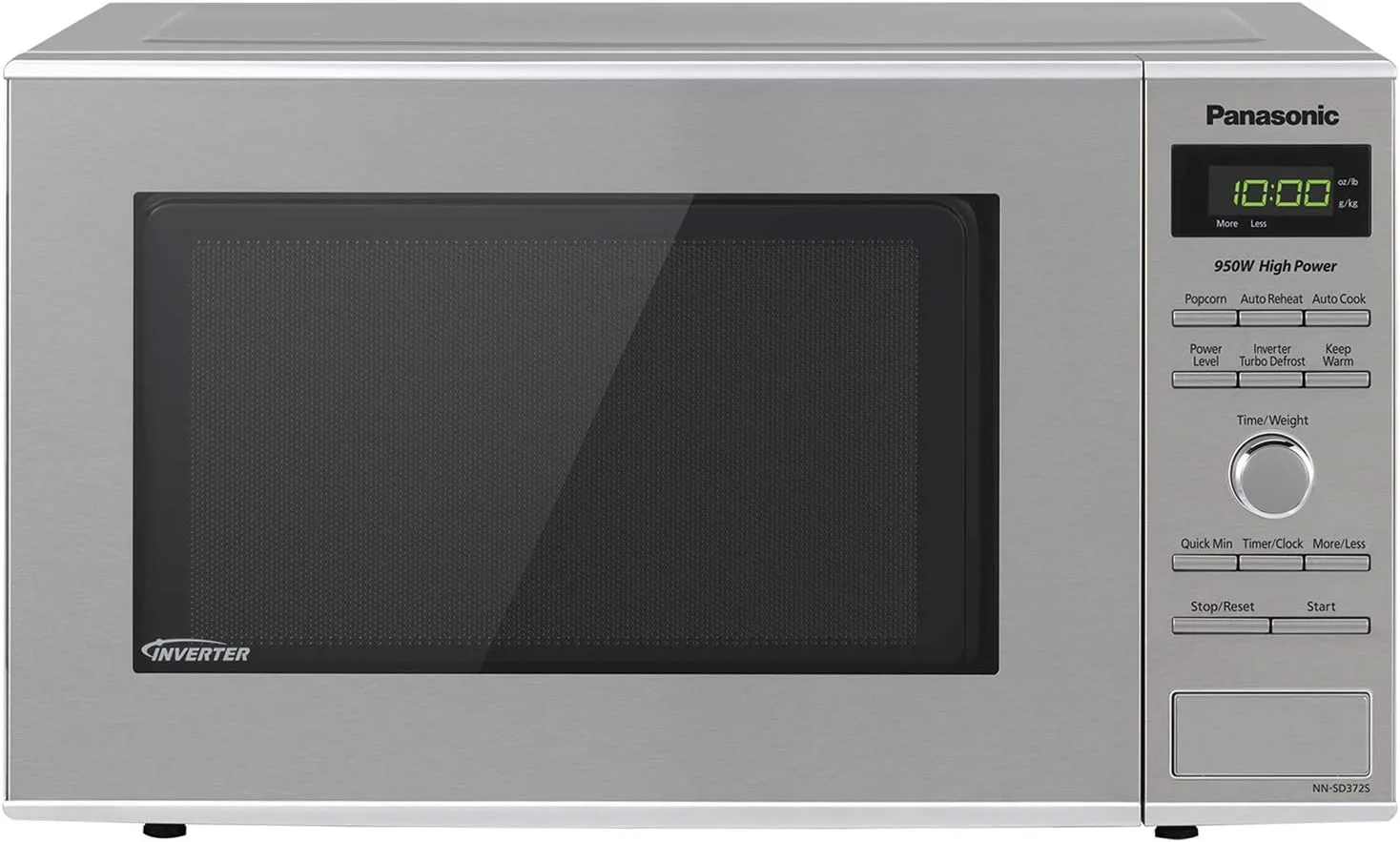 Panasonic Microwave NN-SD372S Stainless Steel Countertop