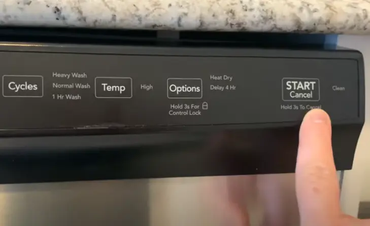 How Do I Get Rid Of The Error Code On My Frigidaire Dishwasher